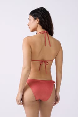 Braguita de bikini tejido brillante;${refinementColor}