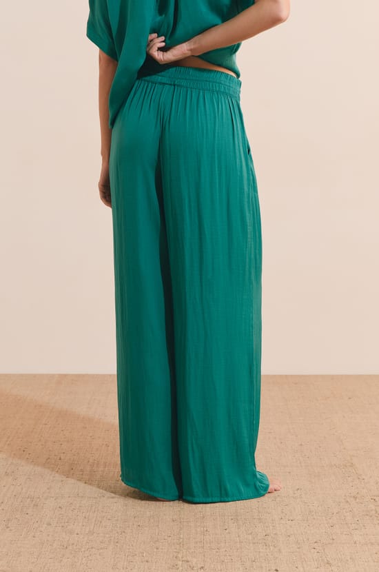 Wide-leg satin trousers;${refinementColor}