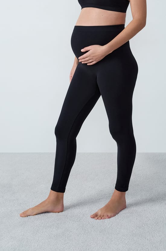 High-Waist Maternity Leggings;${refinementColor}