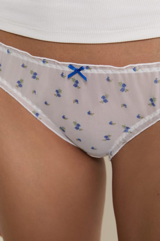 Bloomer slip met print;${refinementColor}