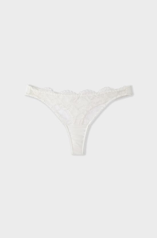 Lace Thong;${refinementColor}