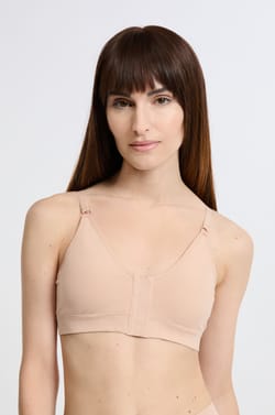 Post-mastectomy Cotton Bralette;${refinementColor}