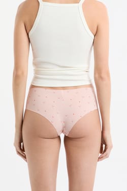 Hipster en microfibre sans couture &agrave; motifs;${refinementColor}