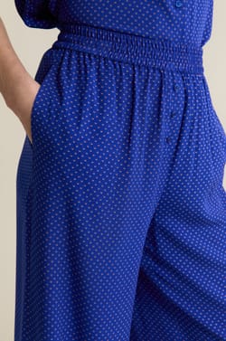 Pantalon de pyjama &agrave; pois;${refinementColor}