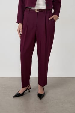 Pantalon coupe carotte;${refinementColor}