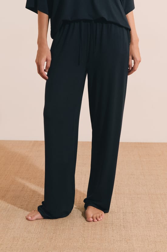 Pantalon de pyjama large &eacute;lastiqu&eacute;;${refinementColor}