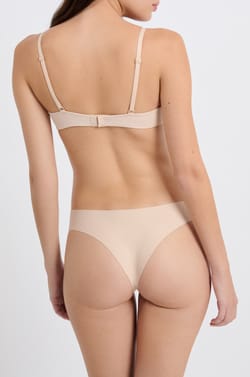 Tanga high leg en microfibre;${refinementColor}