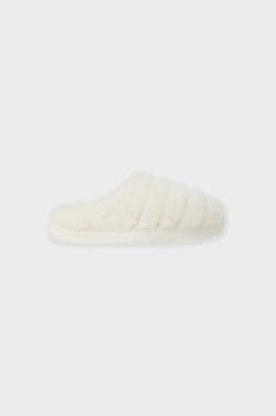 Chaussons mules en fausse fourrure;${refinementColor}