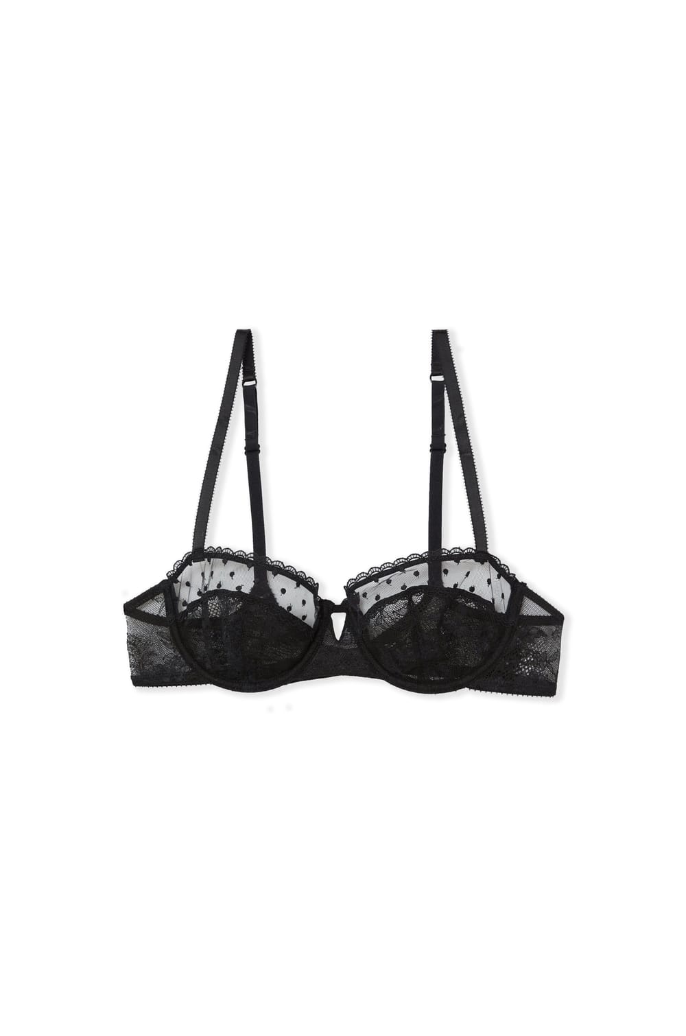 Bra N.9 - Balconette with Embroidery;${refinementColor}