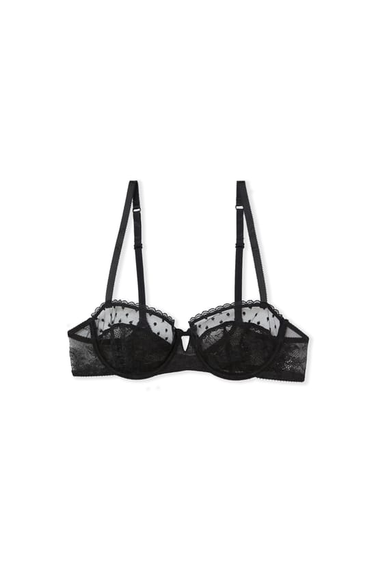 Bra N.9 - Balconette with Embroidery;${refinementColor}