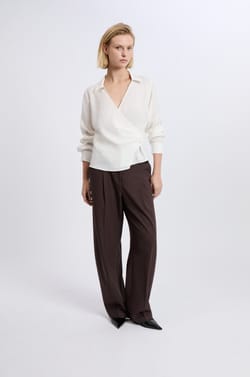 Wide Straight Trousers;${refinementColor}