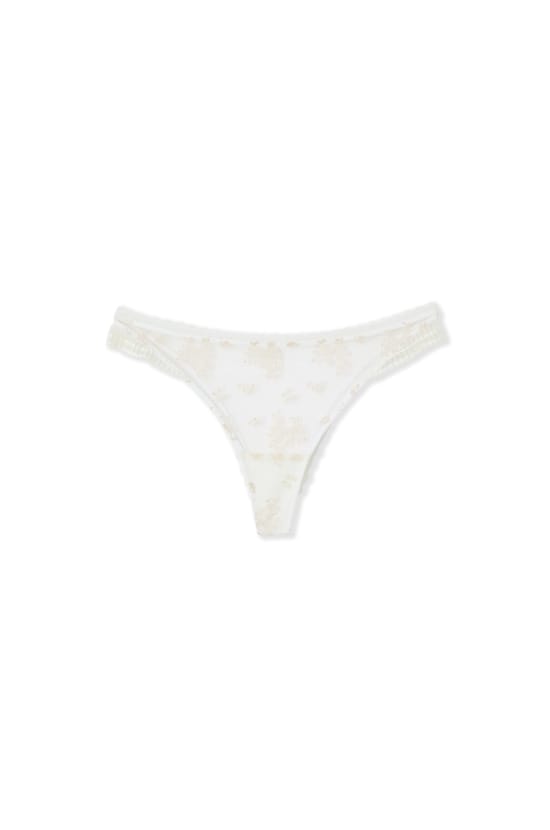 Tanga with Embroidery;${refinementColor}