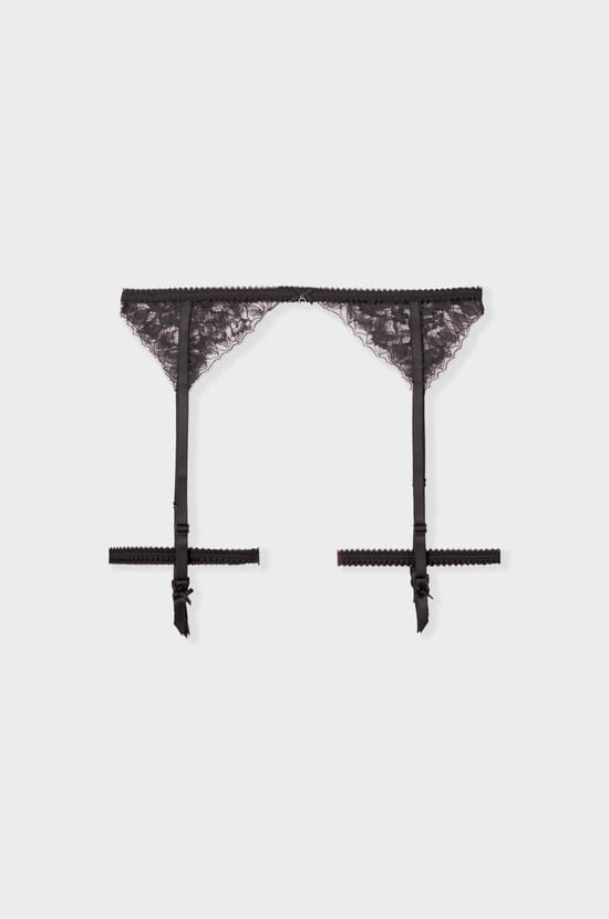 Porte-jarretelles en dentelle;${refinementColor}