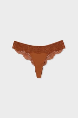 Tanga avec dentelle;${refinementColor}