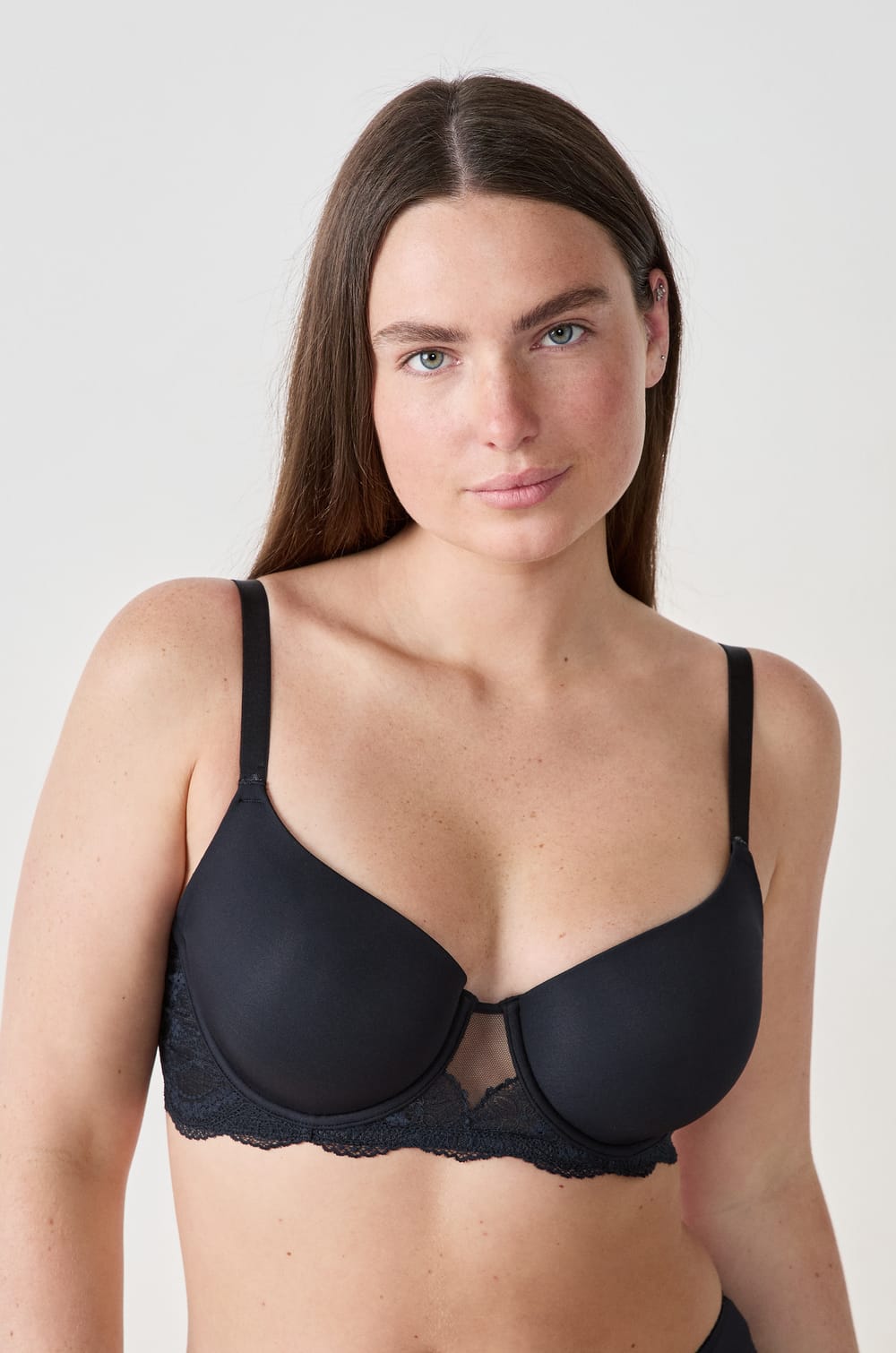 Bra No. 4 - Lightly Lined Demi Bra;${refinementColor}
