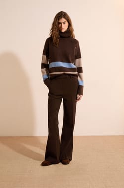 Pull col montant 100% cachemire;${refinementColor}