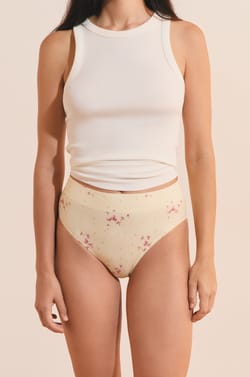 Culotte midi &agrave; motifs;${refinementColor}