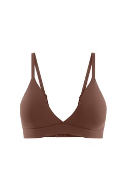 Soutien-gorge triangle en microfibre;${refinementColor}