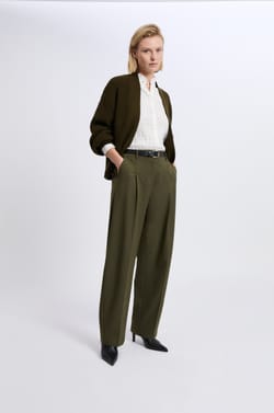 Wide Straight Trousers;${refinementColor}