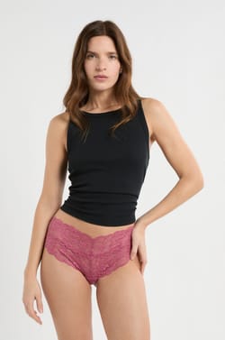 Hipster V-shape en dentelle;${refinementColor}