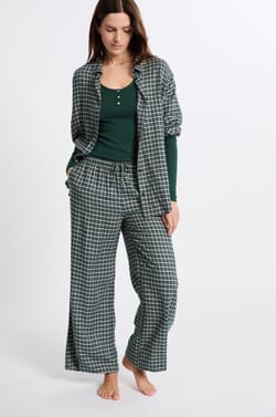 Pantalon de pyjama à carreaux;${refinementColor}