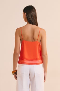 Caraco avec d&eacute;tails transparents;${refinementColor}