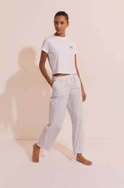 Pantalon de pyjama &agrave; rayures;${refinementColor}