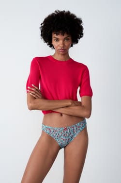 Culotte bloomer imprimée;${refinementColor}