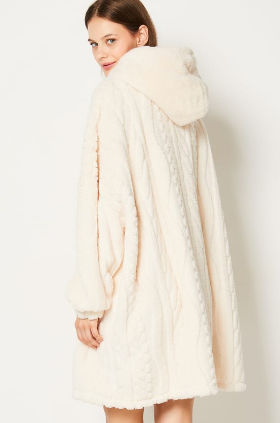 Sweat à capuche polaire;${refinementColor}