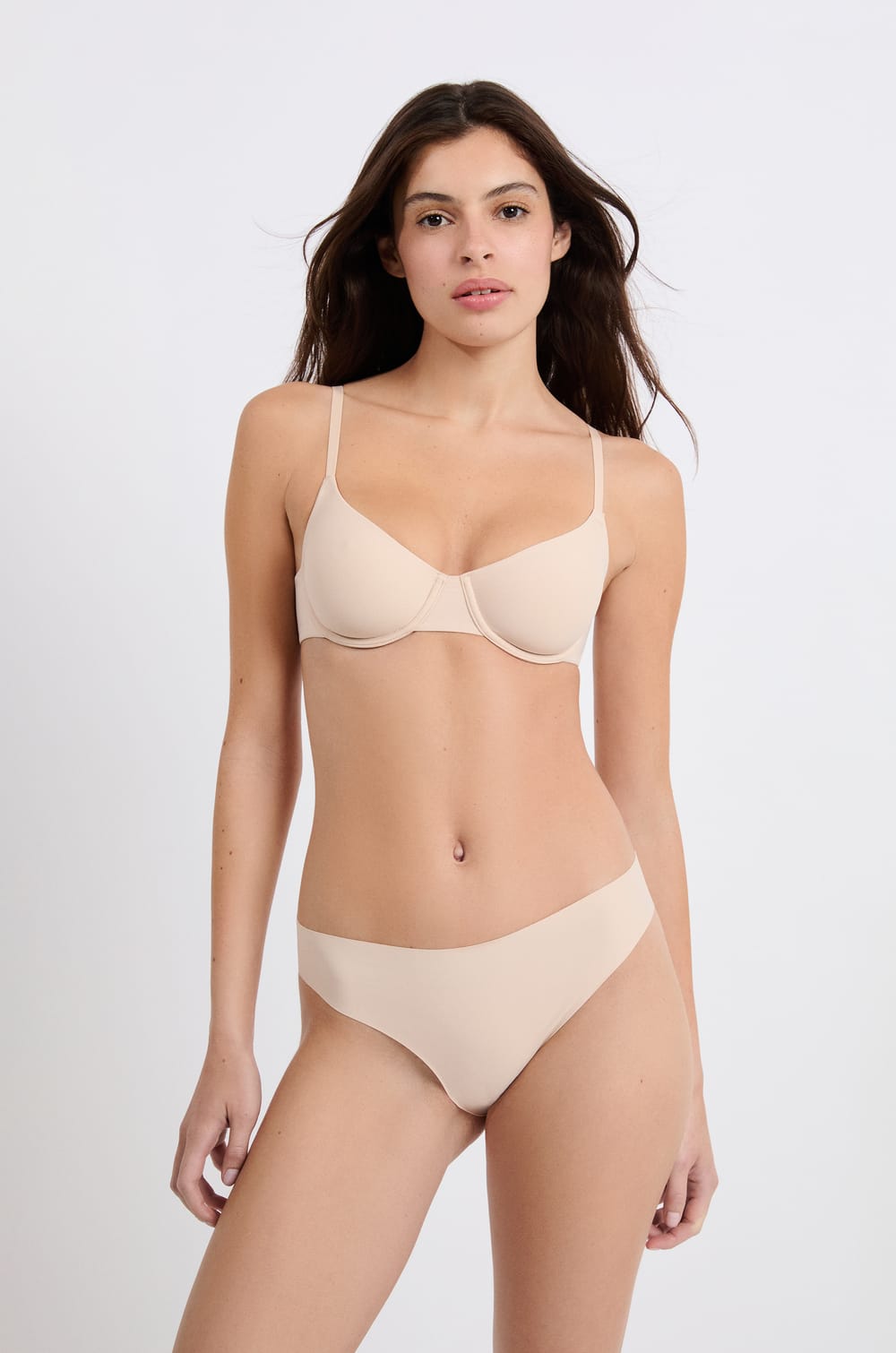 Microfibre Balconette Bra;${refinementColor}