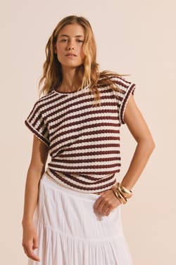 T-shirt with cotton;${refinementColor}