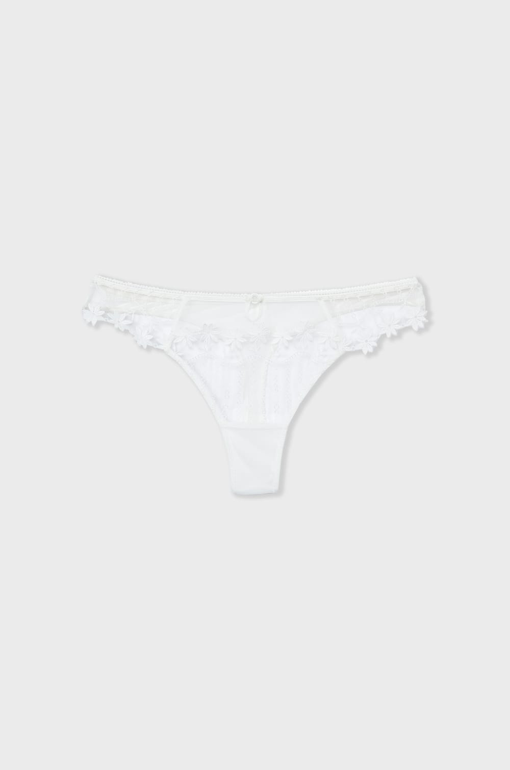 String aus besticktem Tüll;${refinementColor}
