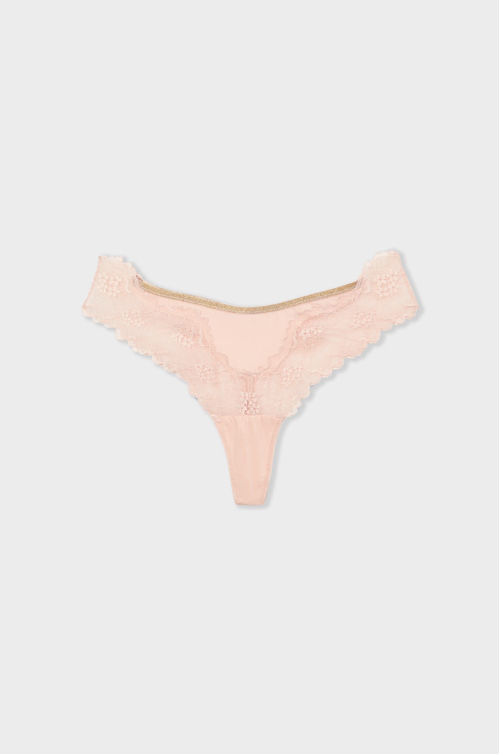 Microfibre and Lace Tanga;${refinementColor}