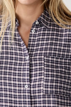 Kariertes Pyjama Hemd;${refinementColor}