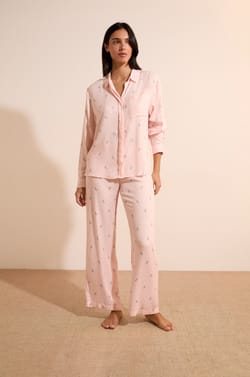 Pantalon de pyjama &agrave; motifs;${refinementColor}