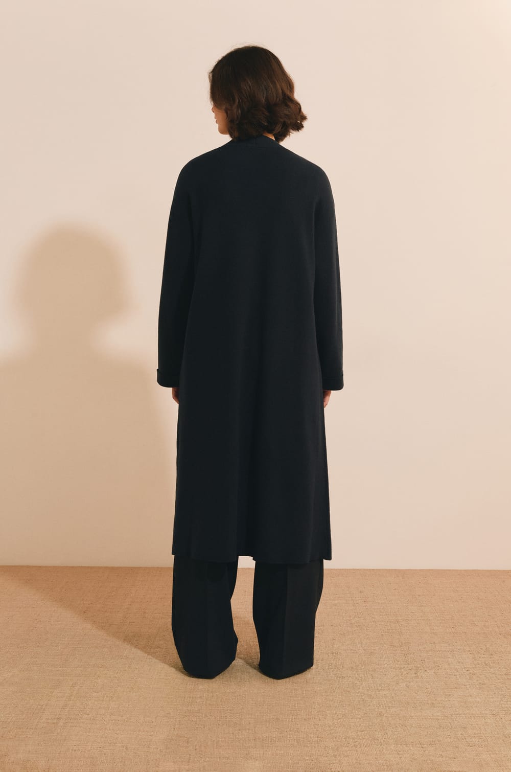 Manteau long fluide;${refinementColor}