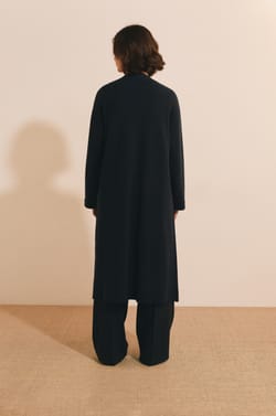 Manteau long fluide;${refinementColor}