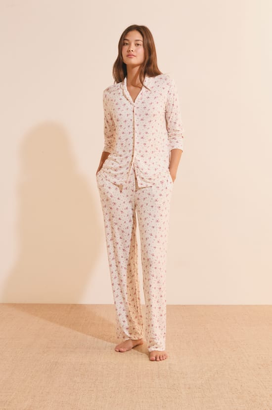 2-delige pyjamaset met lange mouwen;${refinementColor}
