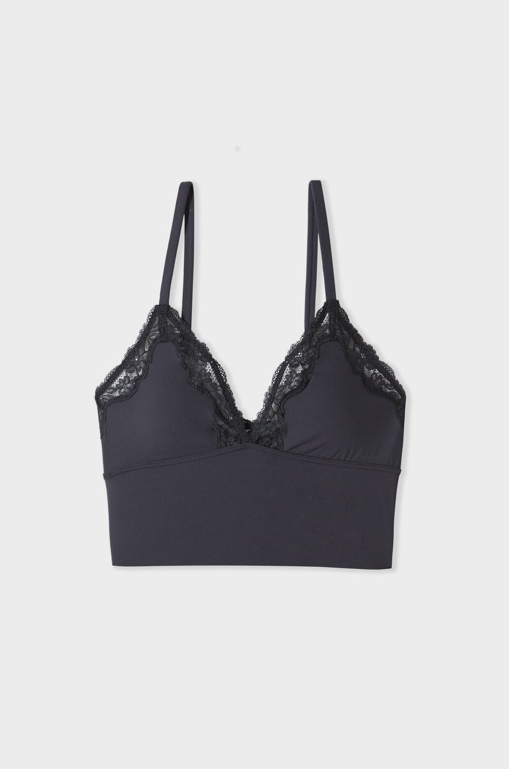 Triangel-BH aus Mikrofaser und Spitze;${refinementColor}