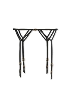 Porte-jarretelles en velours;${refinementColor}