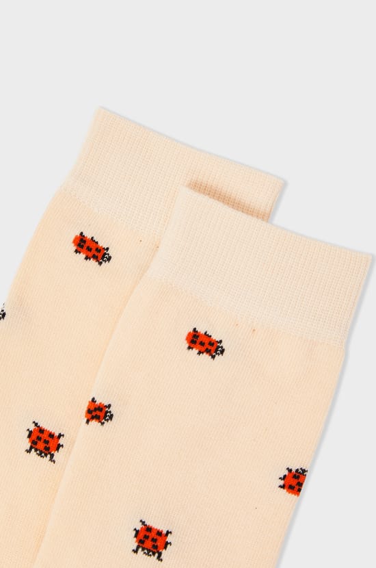 Chaussettes à motifs coccinelles Coucou Suzette;${refinementColor}
