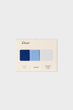 Pack of 3 Cotton Boyshorts;${refinementColor}
