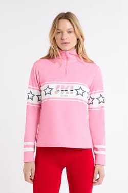 Camiseta de manga larga con estampado «ski club»;${refinementColor}