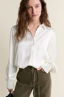 Chemise en satin;${refinementColor}