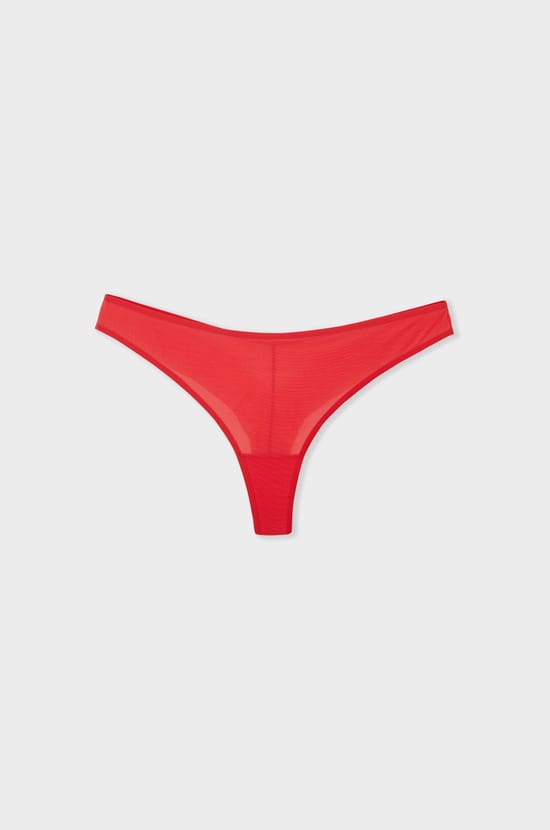 String transparent en tulle;${refinementColor}