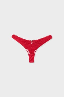 Tanga en broderie florale;${refinementColor}