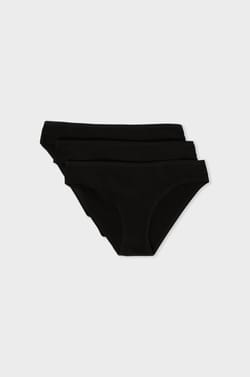 Pack of 3 Cotton Briefs;${refinementColor}