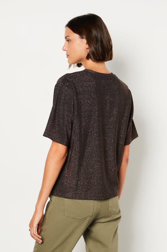 T-shirt manches courtes irisé;${refinementColor}
