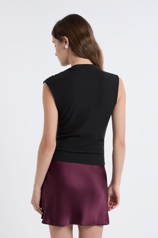 top col montant sans manche irisé;${refinementColor}