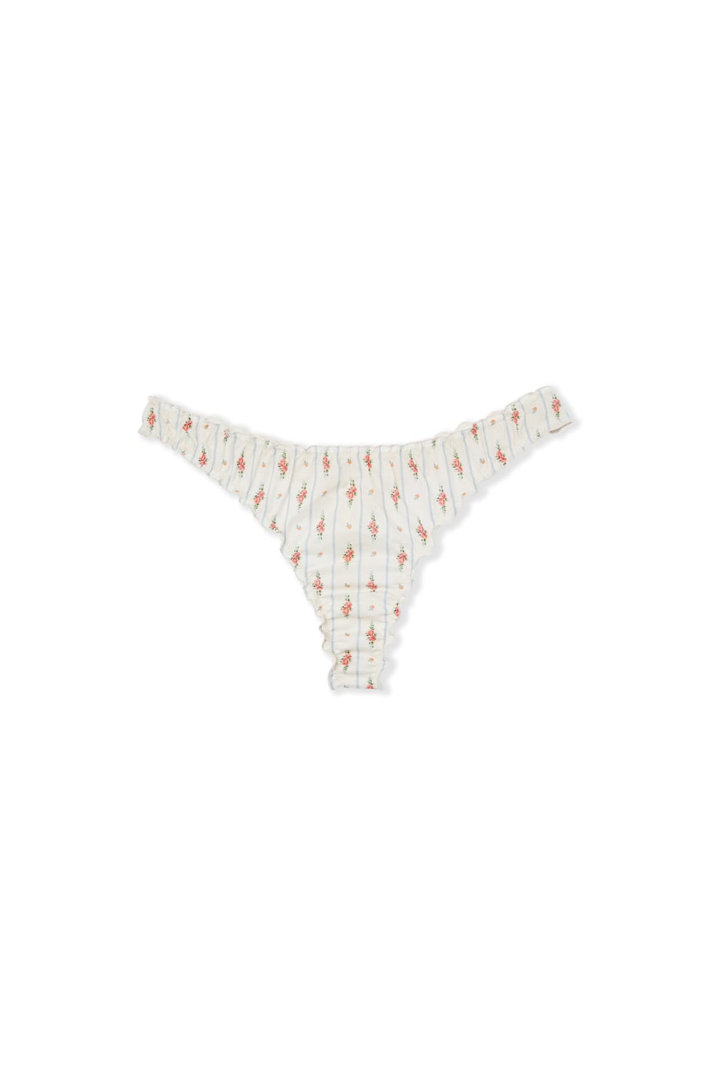 Cotton Thong with Patterns;${refinementColor}